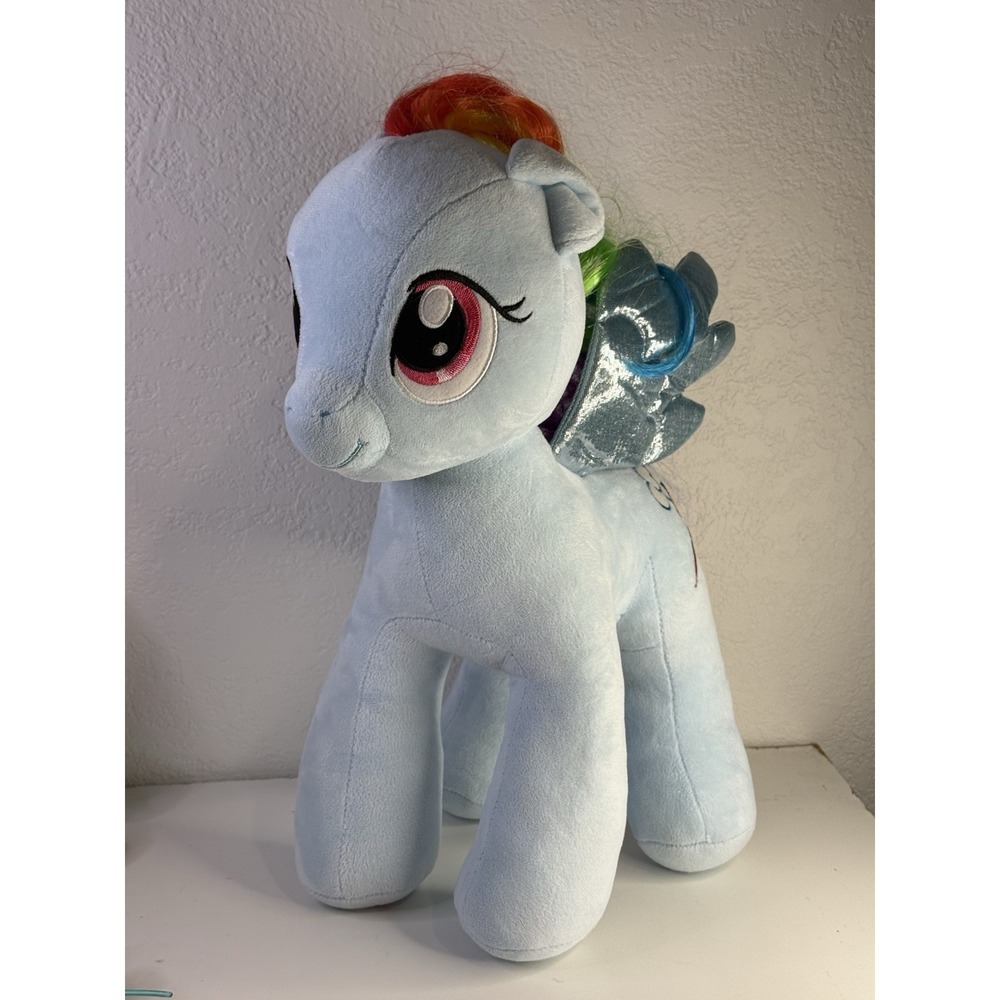Build A Bear Workshop My Little Pony Rainbow Dash 16 Pegasus Plush Toy